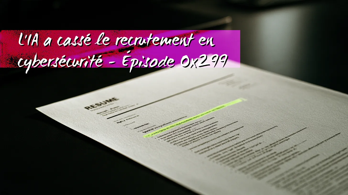 L'IA a cassé le recrutement en cybersécurité